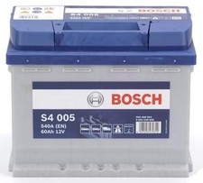 BATTERIA AUTO AVVIAMENTO BOSCH 60 AH 540A 12V S4005 SENZA START/STOP 242x175x190