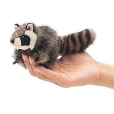 Folkmanis Puppets #2646 - Mini Raccoon Finger Puppet