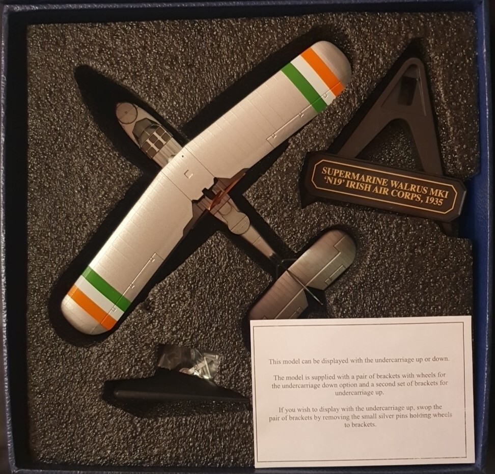Oxford Aviation Supermarine Walrus MKI 'N19' Irish Air Corps 1935 72SW003 1:72