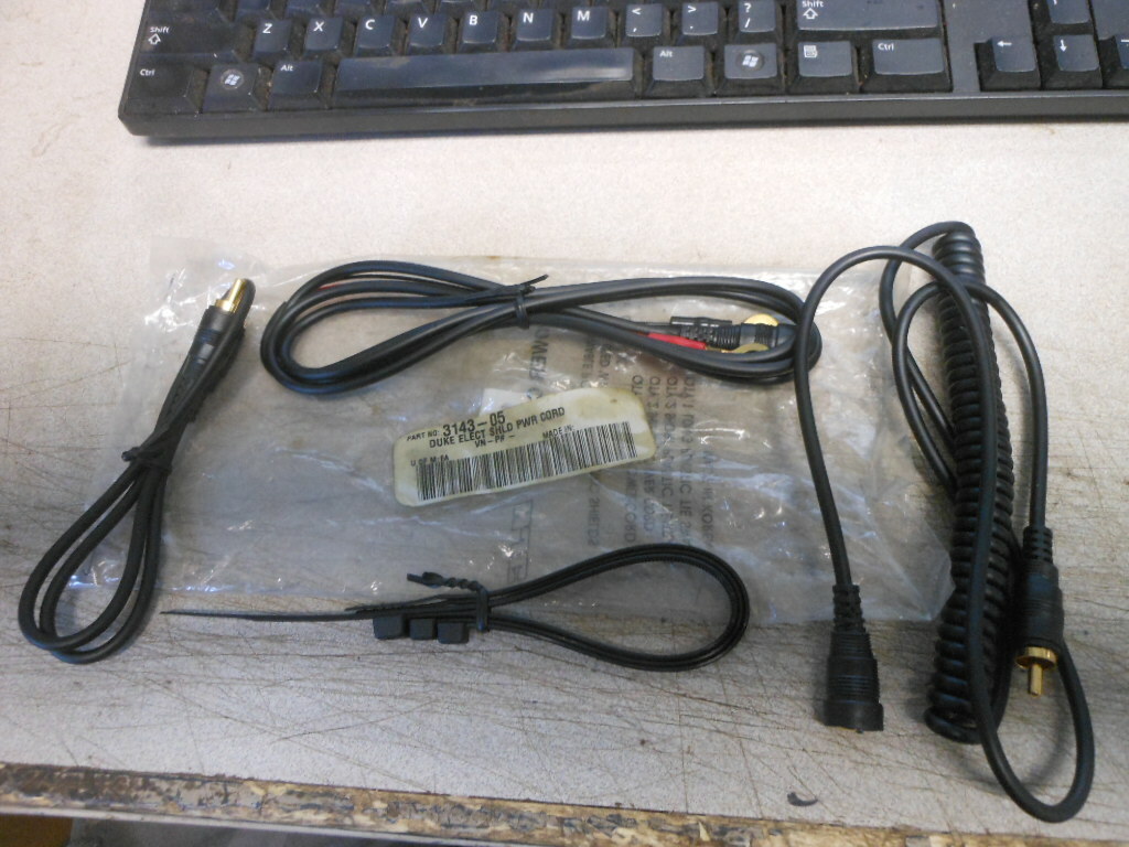 NOS HJC Helmet Electric Shield Power Cord Kit Set 314305 eBay