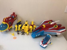 Paw Patrol Lot 2-in-1 Transforming Mighty Pups Jet / Sub Patroller Flip  Fly