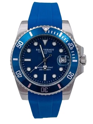 Montre Paul Vermot NewSub 200M Automatique Seiko P211BG/410 Scontatissimo Neuf