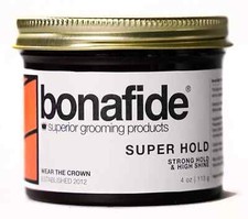 Bona Fide Pomade, Super Hold, 4 oz