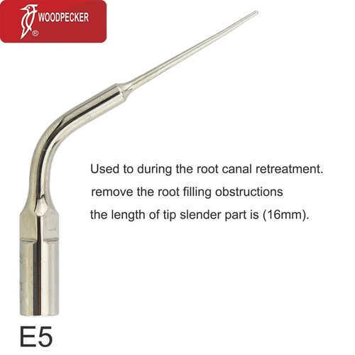 Originale Woodpecker DTE Punta Ultrasonica Endo Perio Serie E compatibile EMS CE - Imagen 6 de 8