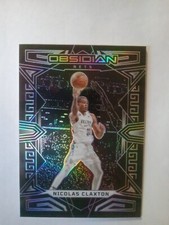 2022-23 Panini Obsidian Asia #8 Nicolas Claxton Electric Etch