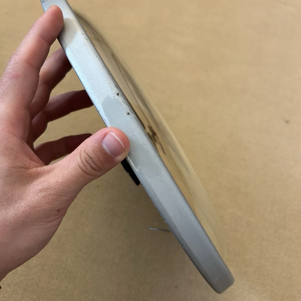 Vintage Simplex Industrial School Wall Clock Convex Glass Battery Working 13.5” - Image 4 of 4