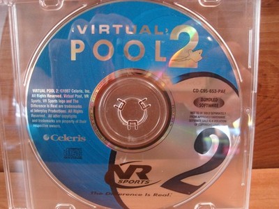 Virtual Pool 2 CD-ROM PC Game 1997