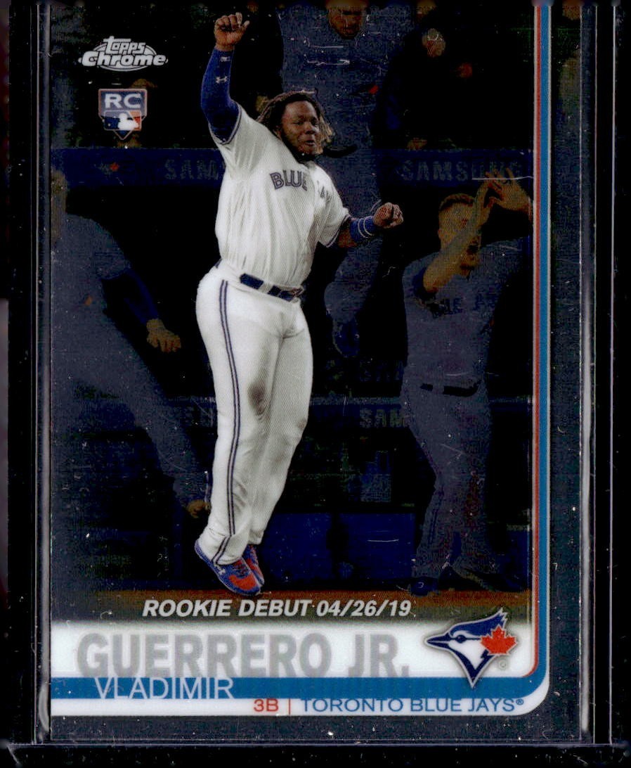 2019 Topps Chrome Update Vladimir Guerrero Jr Rookie Debut