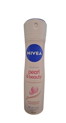 Nivea Pearl and Beauty Deodorant Antiperspirant Spray, 5oz / 150ml
