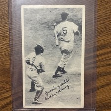 1936 R313 National Chicle Fine Pens Hank Greenberg Doubles Bill Dickey Catching
