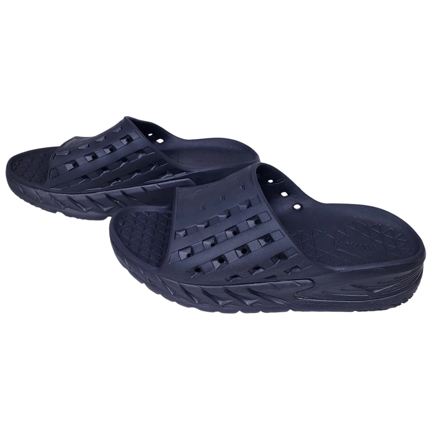 Sandali HOKA ONE ONE unisex da recupero slide neri taglia uomo 8 donna 10