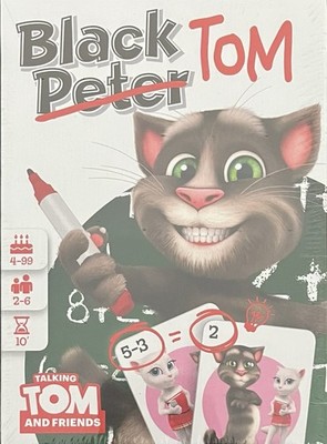 Brandneu & versiegelt - Talking Tom & Friends - Black Peter / Black Tom Kartenspiel