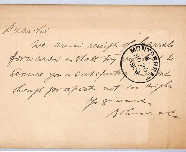 Барбадос QV канцелярские товары карта 1909 Montserrat {samwells-обложки}XW323 - Изображение 4 из 4