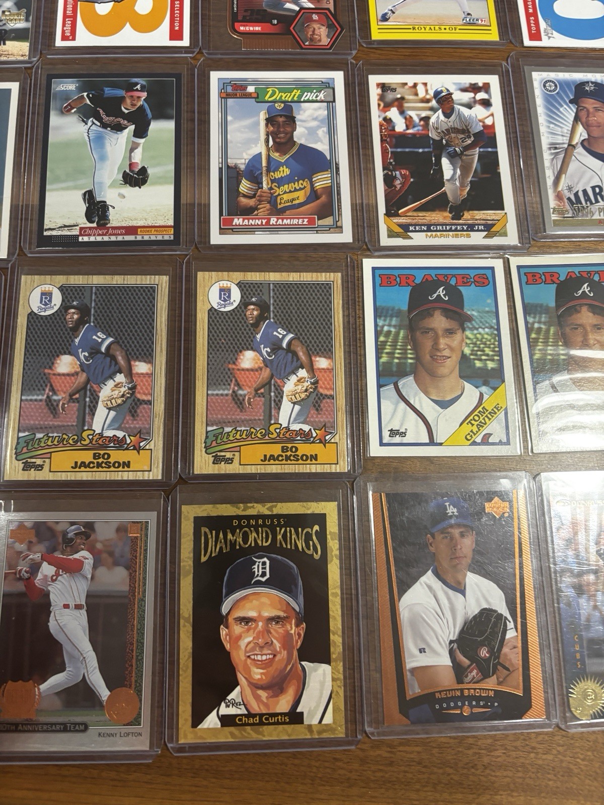 65 80’s/90’s Baseball Lot Of HOF/Rookies/Numbered/Relic/Auto/Patch GREAT VALUE!! view 13