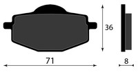 BremsbelÄGe Vorne Yamaha TT 600 1987 1988 1989 1990 1991 1992