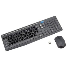 Logitech MK235 Wireless Mouse And Keyboard Kit  Spanish QWERTY Layout Stickers
