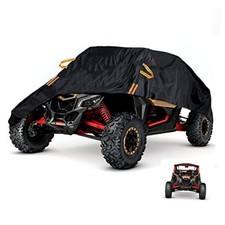 UTV X3 Cover Waterproof Heavy Duty Oxford Cloth All 2-3 Seater-Plus Black