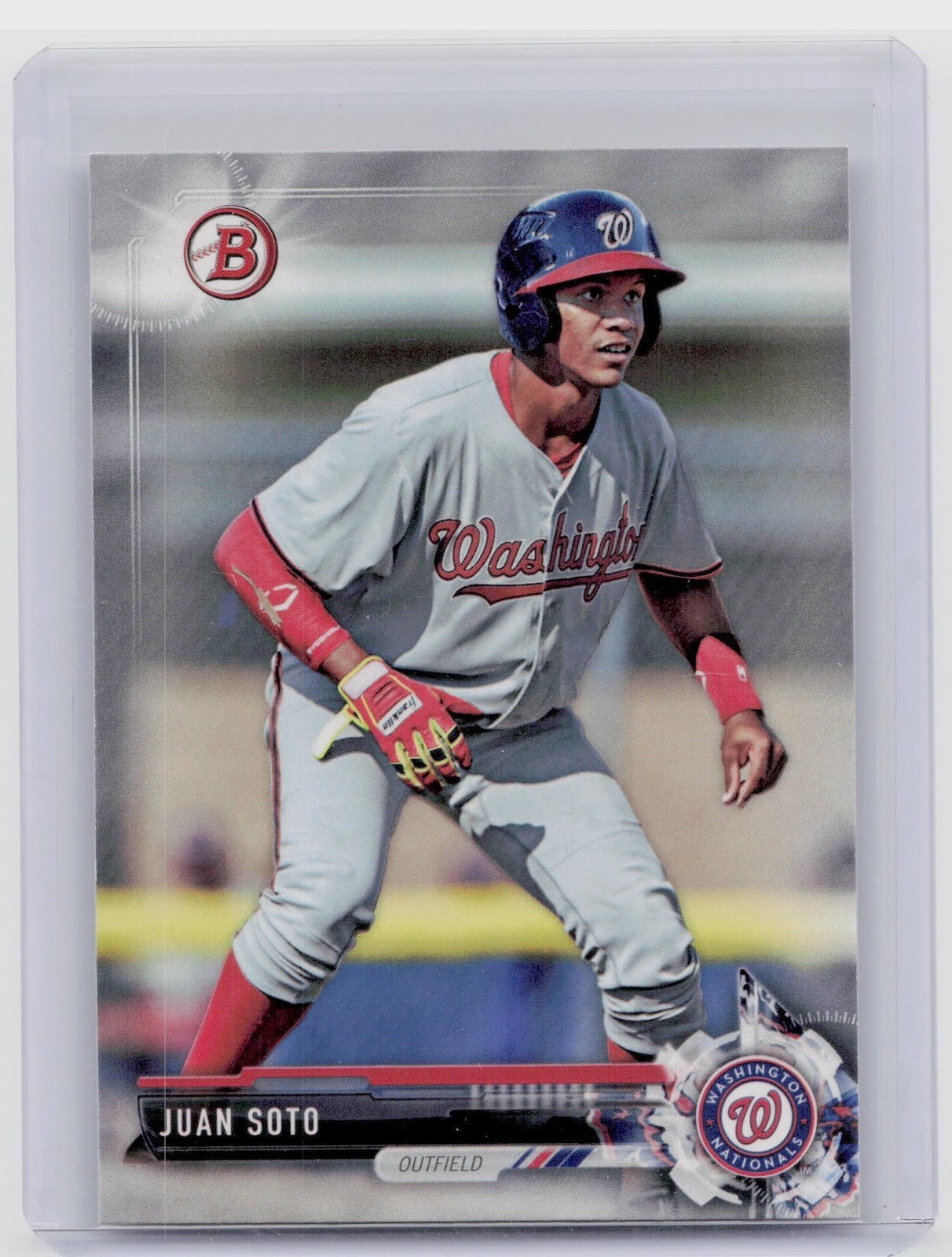 2017 Bowman Draft Juan Soto #BD-162 Nationals