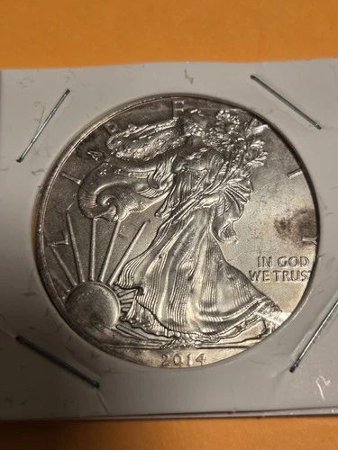 2014 1 oz American Silver Eagle BU West Point US Mint Bullion Coin