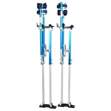 Upgraded Adjustable 48"-64" Drywall Stilts Painter Walking Taping Finishing Tool