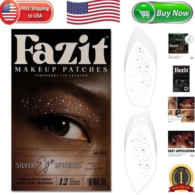 Waterproof Silver Makeup Speckles - Effortless Beauty Patch for All Skin Types