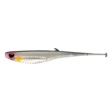 NOMAD DESIGN Wingman 4.5in Mirage X Foil Silver Shad 5pcs Lures (WMAN-45-SILSHD)