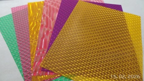 Craft Plastic Lenticular illusion Film Sheets Gives impression of Depth