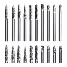 Carbide Burr Set Suitable for 3D Printing Deburring Wood Carving Tools