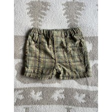 Charlie Brown Peanuts Kids Plaid Shorts