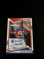 2022 Panini Elite Extra Edition Hector Liriano Dominican Prospect Auto Nationals