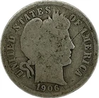 1906-S Barber Silver Dime in a SAFLIP® - Good-
