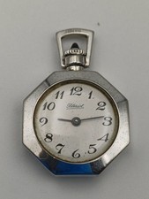 OROLOGIO BLERIOT MOV. FE DONNA PENDENTE ARGENTO 800 MONACHINA PERFETTAMENTE FUNZ