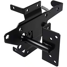 Heavy Duty Gate Latch Automatic Gravity Lever Spring Self Locking Hardware for W