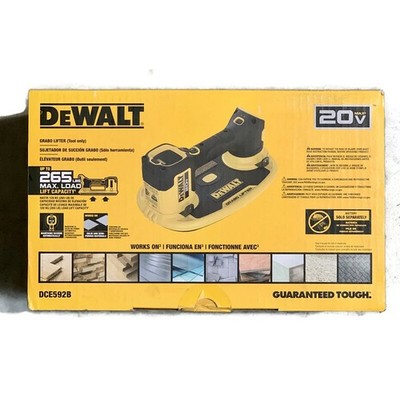 DEWALT DCE592B 20V MAX Cordless Suction GRABO Lifter TOOL ONLY
