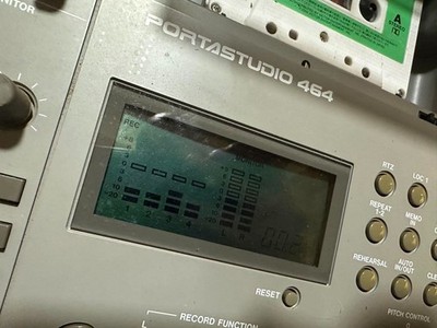 TASCAM Portastudio 464 4-track Cassette Recorder 12 Channel