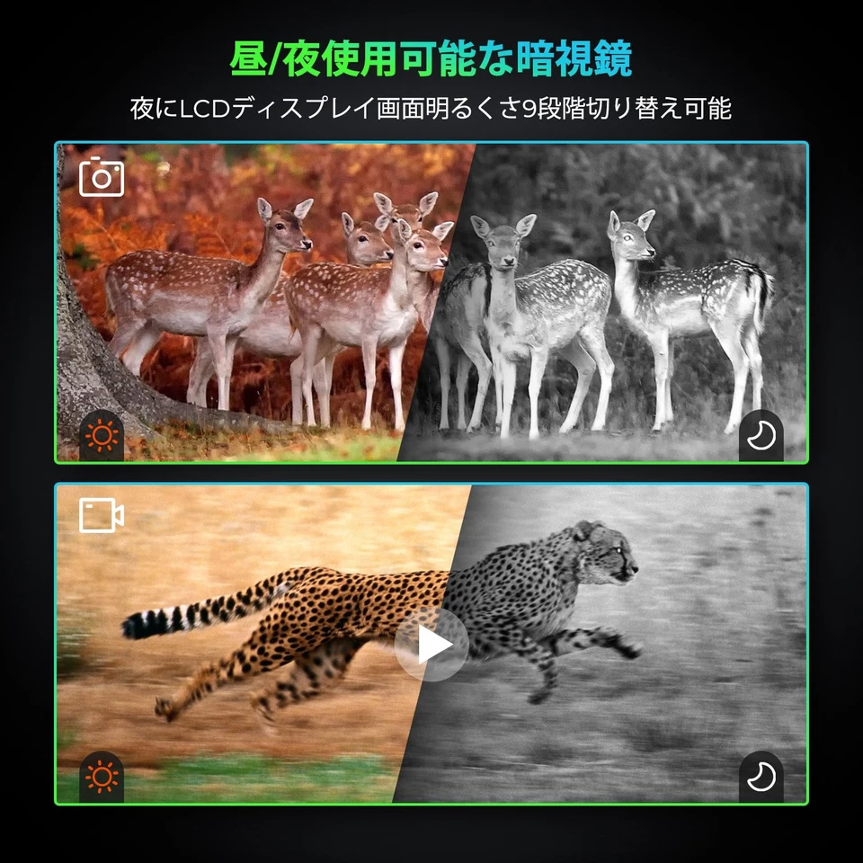 GOYOJO 2nd Generation Night Vision Scope Digital Monocular Night Vision Night Vi - Image 4 of 4