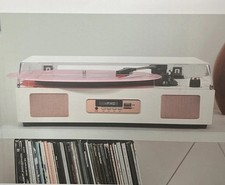 Retro Lifestyle Vintage Bluetooth Turntable TE-2017 W/ Builtin Speakers