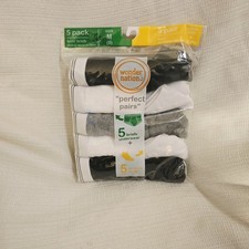 Wonder Nation Boys 5 pack Briefs Underwear Medium  5 Pair No Show Socks NEW