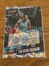 2017-18 Panini Prestige Bonus Shots Crystal Auto #33 Treveon Graham Hornets