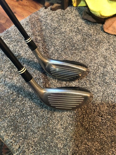 Cleveland HALO 3 and 4 Hybrid's 25 and 22 Degrees, LH, S-Flex Graphite, VGC** - Picture 3 of 11