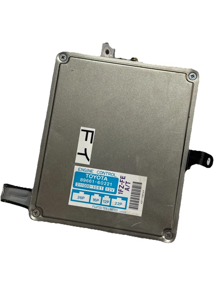 TOYOTA 1992-1994 LAND CRUISER 1FZ-FE 89661-60221 MOTOR COMPUTADORA ECU ECM PCM Foto 2 de 2