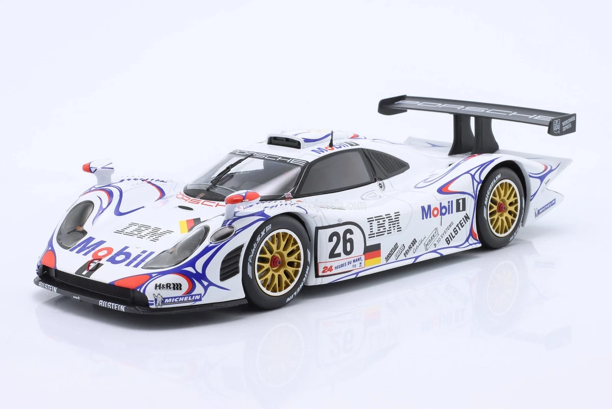 1/18 Porsche ポルシェ 911 GT1 ♯26 Le Mans Spark 1:18 Porsche 911 GT1 #26 勝者 24h LeMans 1998 McNish, Aiello