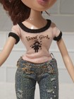 Vintage 2004 MGA Bratz Twiins Phoebe Doll 1st Edition Graphic Tee & Jeans Read** — photo 7
