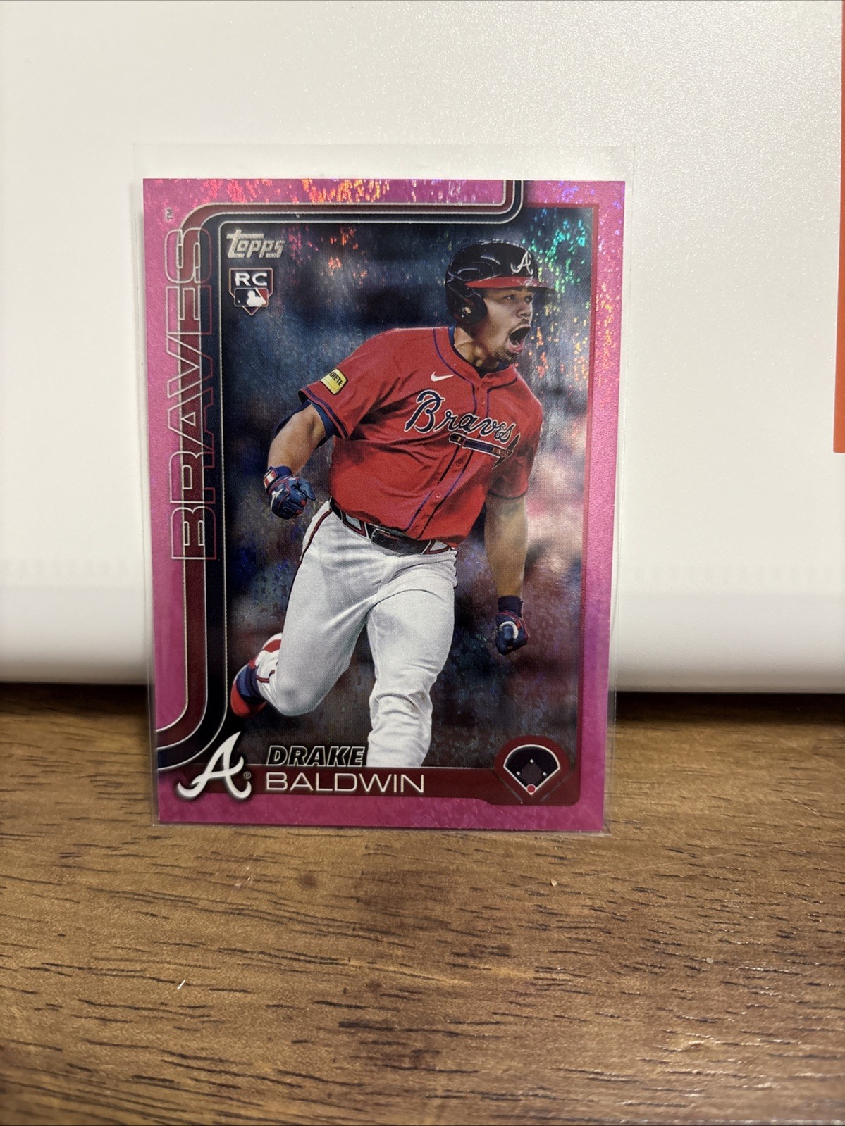 2025 Topps Update Series - Drake Baldwin #US87 Pink Holo Foil (RC)