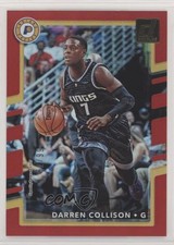 2017-18 Panini Donruss Holo Red Laser 62/99 Darren Collison #60 7n6