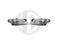Designsatz Scheinwerfer Klar/Chrom FüR Renault Laguna 2001-2005