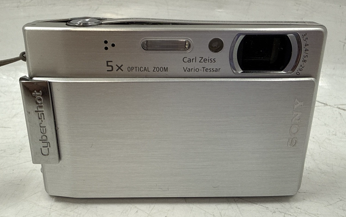 Sony CyberShot DSC-T100 8.1MP Digital Zoom Camera 5X Parts Only GC