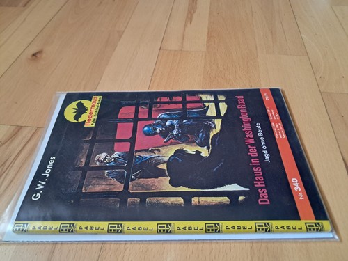 Thriller Fledermaus Kriminalroman Nr.340 - TOP Z0 Pabel Romanheft Erstdruck - Picture 3 of 3