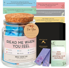Bible Verse Jar   Christian Gifts for Women Faith, Christmas Gifts for Mom, 90