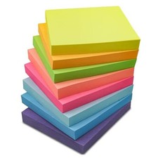 Sticky Notes 3x3 Pack Sticky Pads 100 Sheet/Pad, Bulk Sticky Note Pads, 8